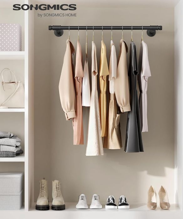 Стенна релса за дрехи