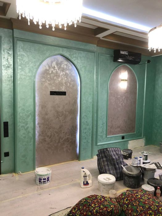 Ремонт квартира под ключ тошкент усталари 

Под дизайн

- Планировка