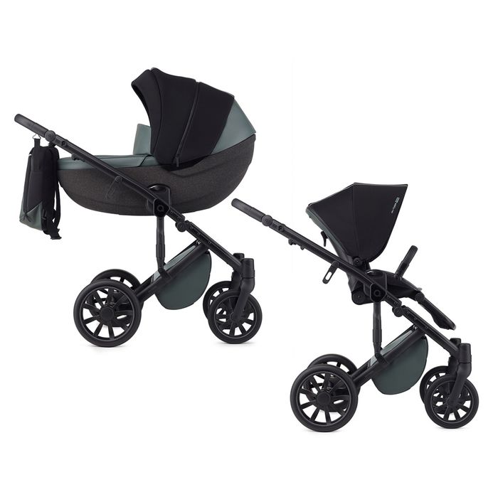 Коляска-трансформер 2в1 фирмы ANEX модель m/type Pro цвет Casual Green