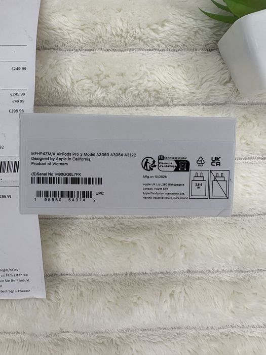 Casti Apple Airpods 3 Pro - noi cu factura originala apple