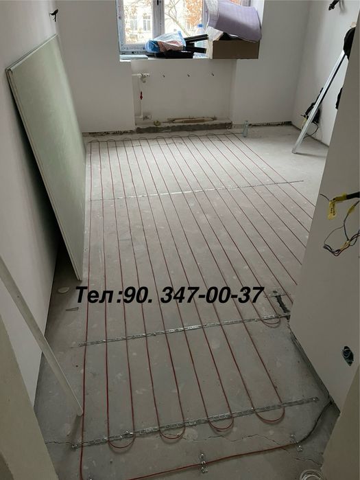 Тёплые Полы под Кафель, в Стяжку,  Россия Пожизненная гарантия!