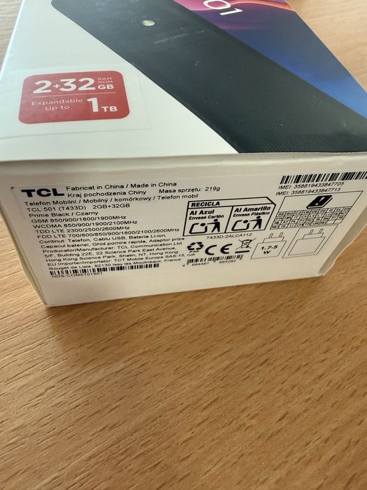 TCL Prime 501 Black 2GB+32GB
