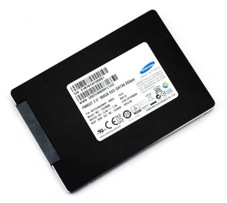 SSD Samsung PM853T, 1TB /960Gb/, SATA, 98% Health
