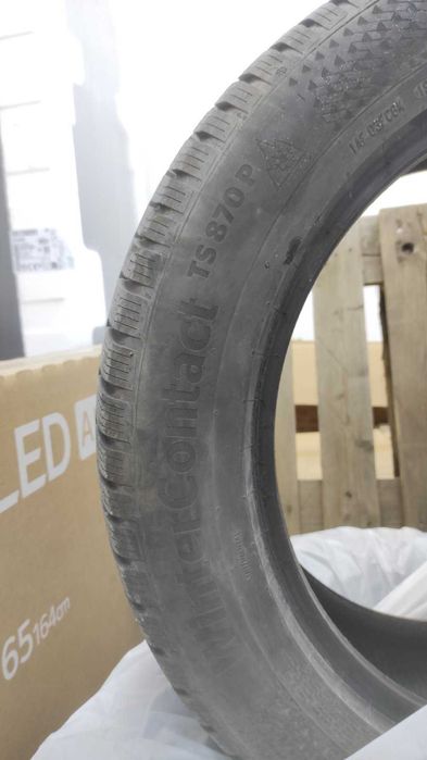 4 бр. Continental WinterContact TS 870 P 235/55 R19 – DOT 2024, отлично състояние