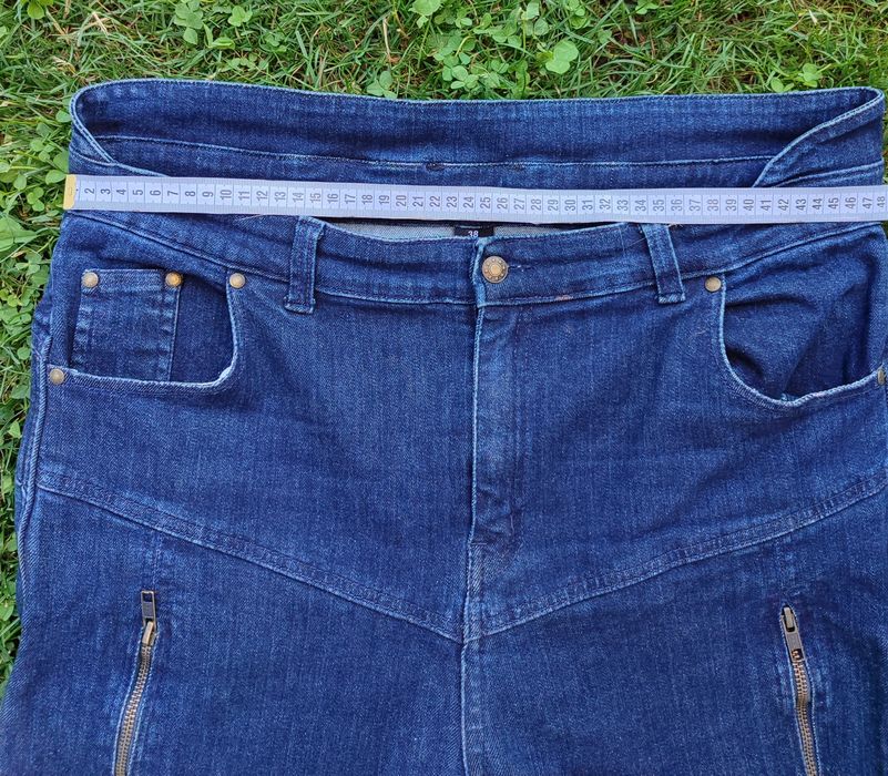 Vând pantaloni moto, material blugi