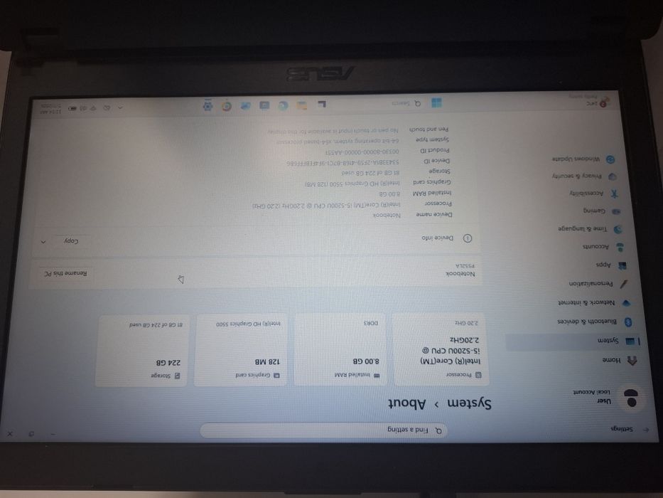 Laptop Asus Pro P250L