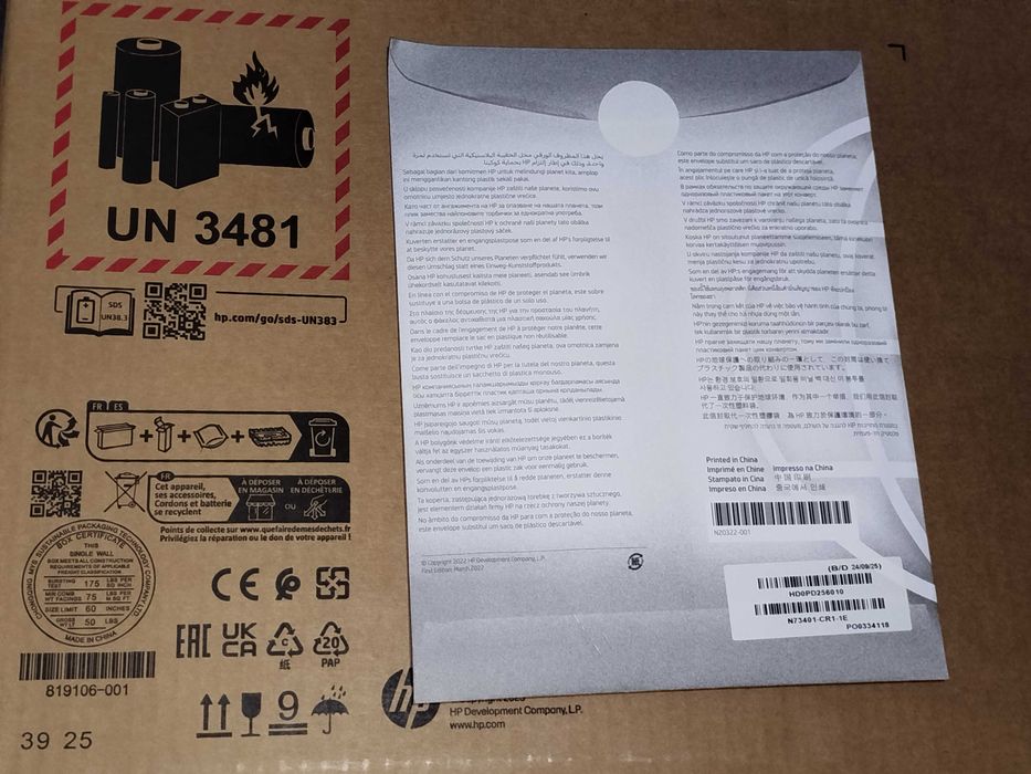 Notebook HP laptop 15fd1134ci