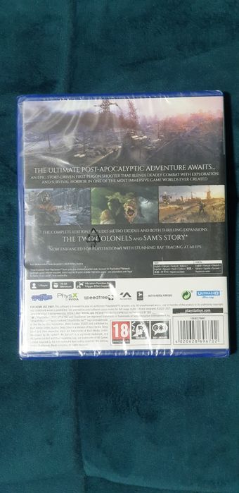 PS5 Metro Exodus Complete Edition – Новый, запечатанный