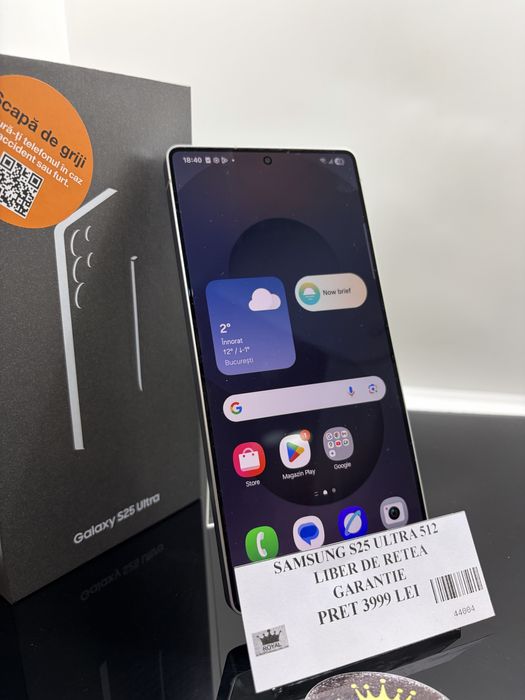 Amanet Royql: Samsung S25 Ultra /512GB/ Liber de retea