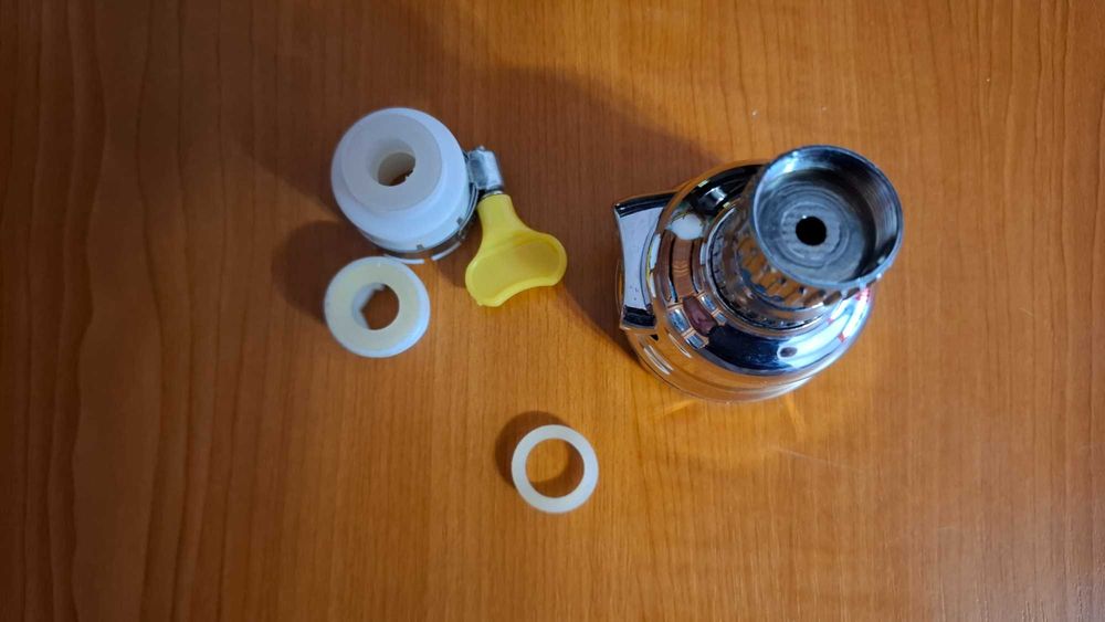 Cap robinet pentru baterie chiuvetă cu 3 funcții, rotație 360 grade