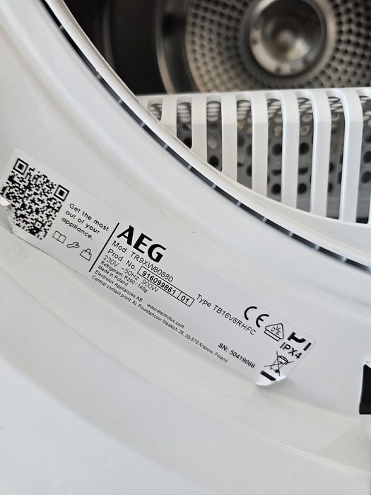 Сушилня с термопомпа AEG 9000X Series