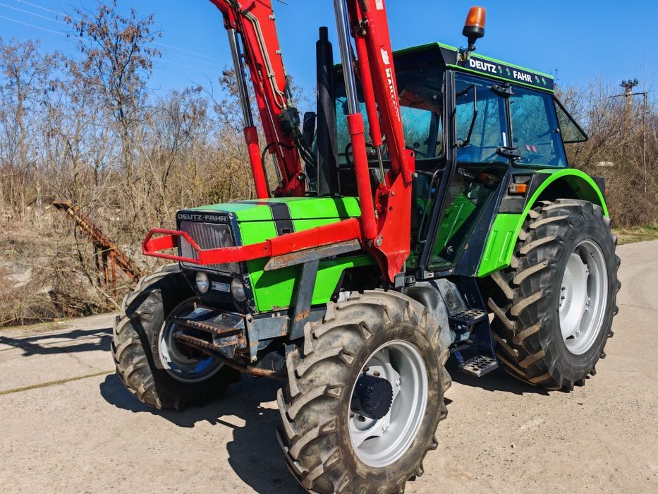 Tractor Deutz 4.10 cu încărcător frontal profesional Mailleux