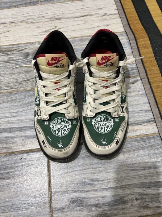 кроссовки Stussy колобораций с многими брендами