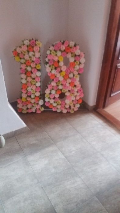 Aranjament florar pt.majorat aniversare