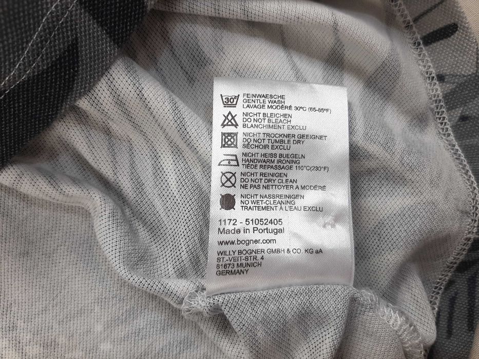 Bogner Floral Polo - Oригинална мъжка тениска с яка р-р 52 / L