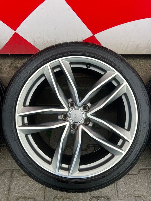 Jante originale din Titan Audi A5 A6,A7,A8-Anvelope  vara Michelin 255/40/20 ca noi!