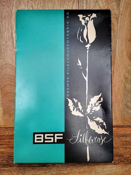 Детски комплект посребрени прибори BSF Silverrose