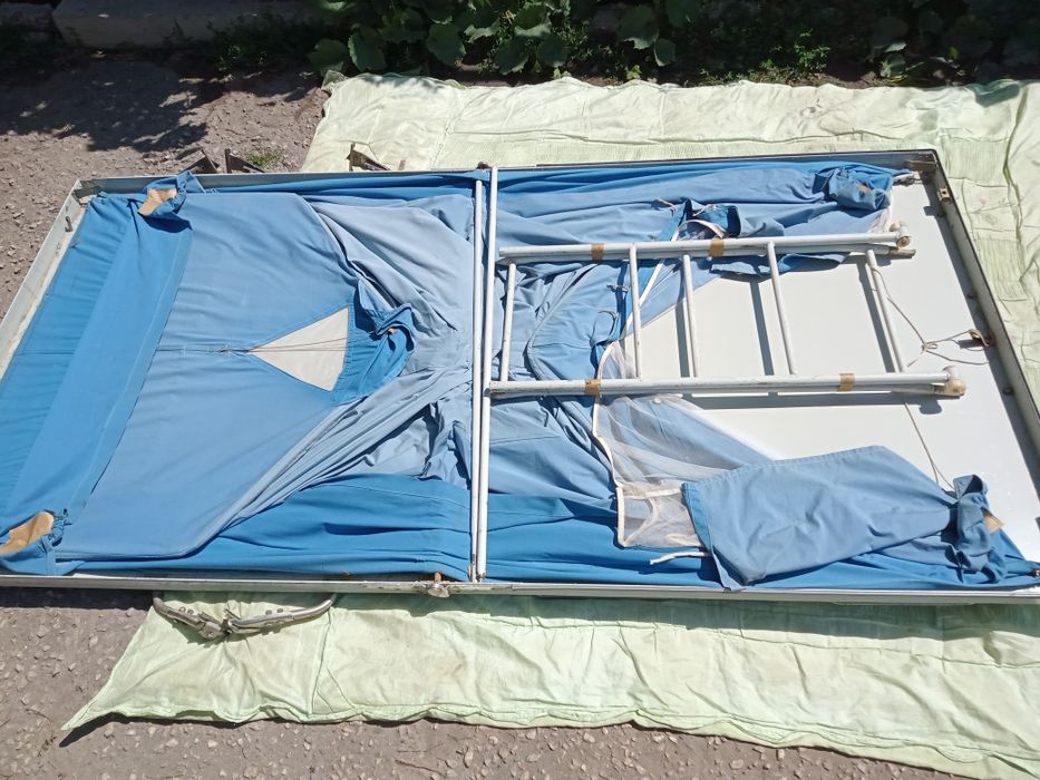 Багажник палатка для автомобиля СССР