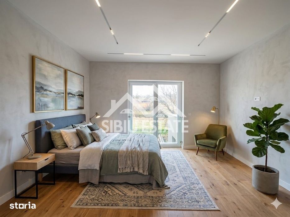 Casa Sibiu Calea Cisnadiei 4 camere, 2 bai, terasa NOU