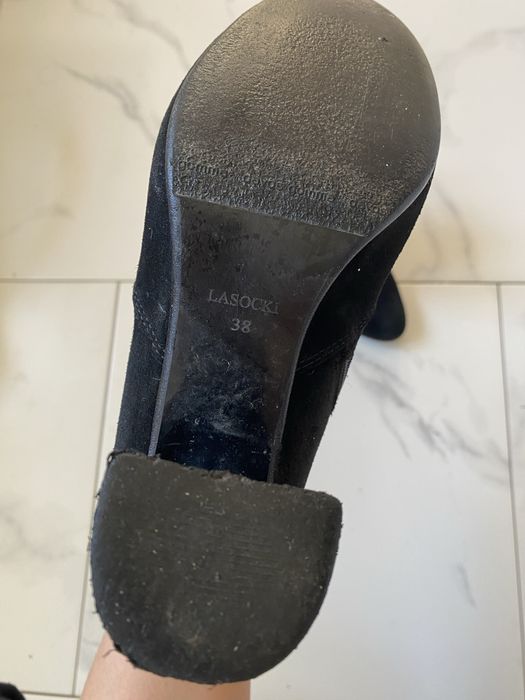 Botine piele naturala intoarsa Lasocki 38