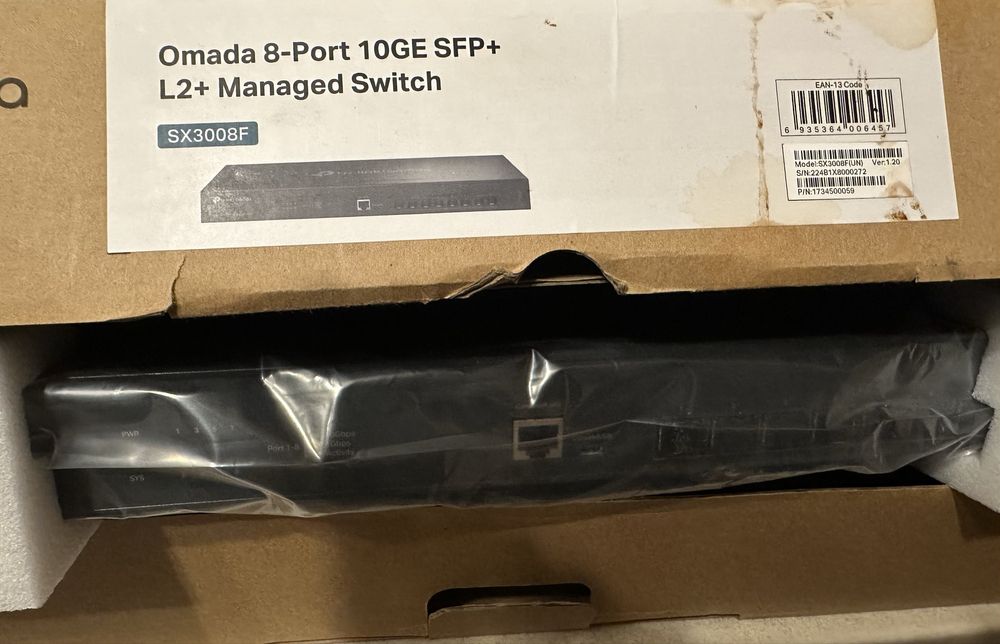 Switch fibra oprica TP-Link Omada