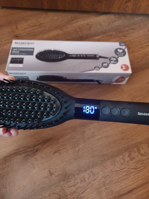 Babyliss mini retro преса за коса и ел.четка за коса от лидъл.