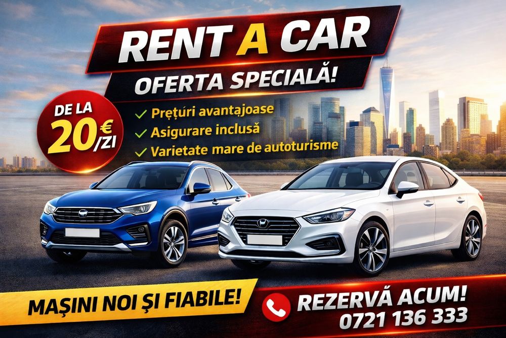 Inchirieri auto / rent a car / masini de inchiriat