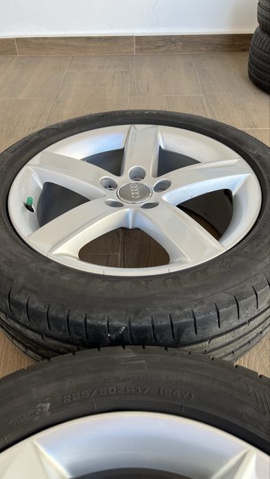 Jante R17 Audi originale/Jenți/Genți/Roți/Sliaj/Alu/Set/A3/A4/A6/Q3/Q5