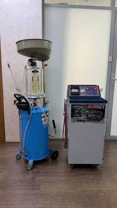 Установка для замены масла в АКПП антифриза тормозной жидкости