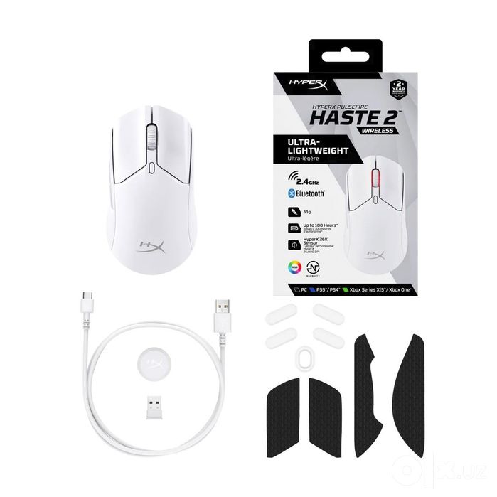 HyperX PulseFire Haste 2 Wireless. Беспроводная игровая мышь