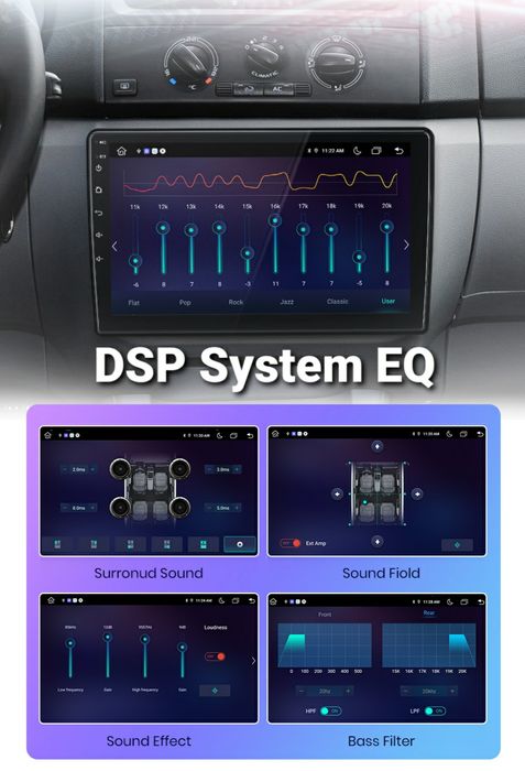 Navigatie Android dedicata Skoda Fabia 2  (2007-2014).