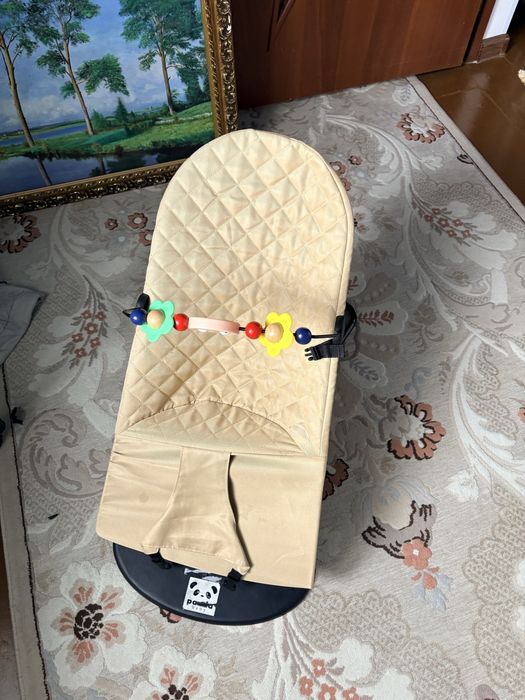 детская шезлонг-качалка