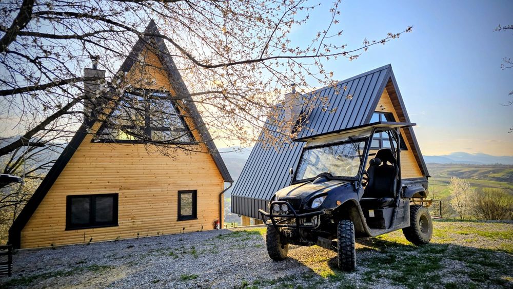 Cabana A-Frame sarbatori Pasti paste Apuseni Stana vale ciubar 2026