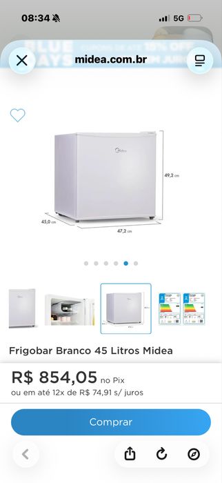 Морозильник midea