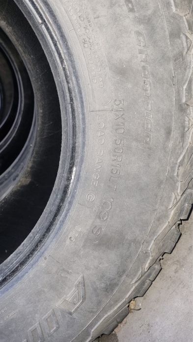 Продам резину BF Goodrich