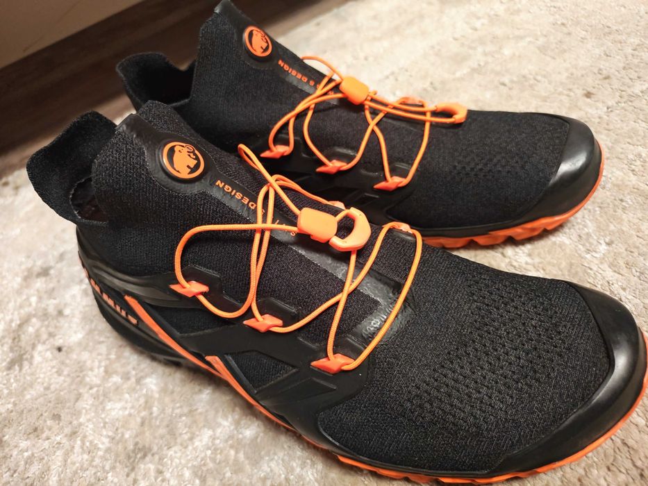 Мъжки обувки Mammut Aegility Pro Mid black/orange 44 2/3!!!
