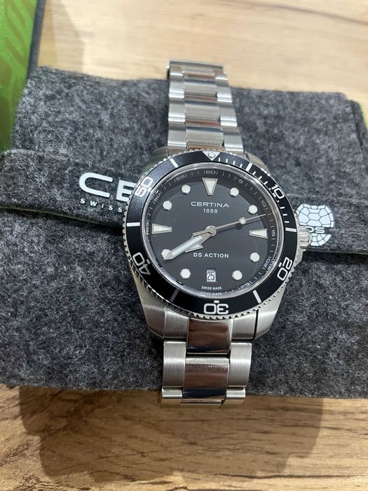 Ceas barbati - Certina DS Action 40mm - purtat putin - stare foarte buna
