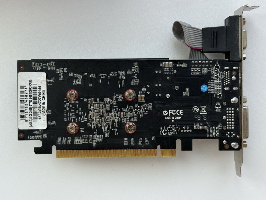 Видеокарта GeForce GT 730 2GB DDR3.