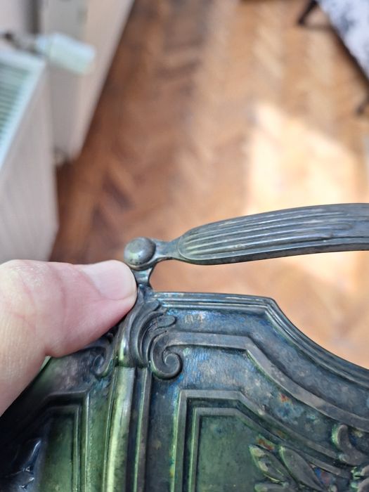 Fructiera Empire deosebita cu cristal Baccarat