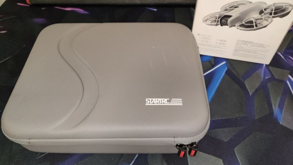 DJI neo + hardcase startrc + 8 gemfan 4 bladed props + protecție impact mov