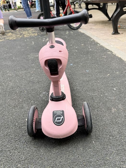 Trotinetă copii 2in1 premium Scoot & Ride