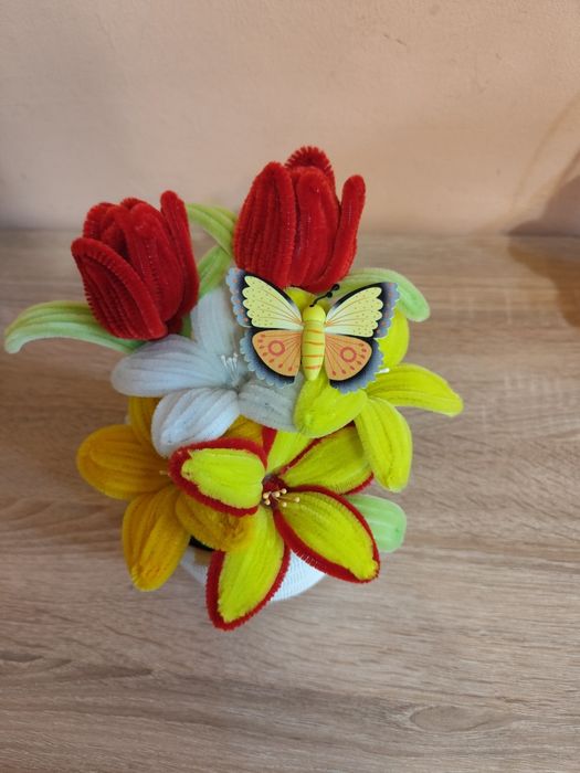 Ръчно изработени  цветя-вечни,цени  от 15€