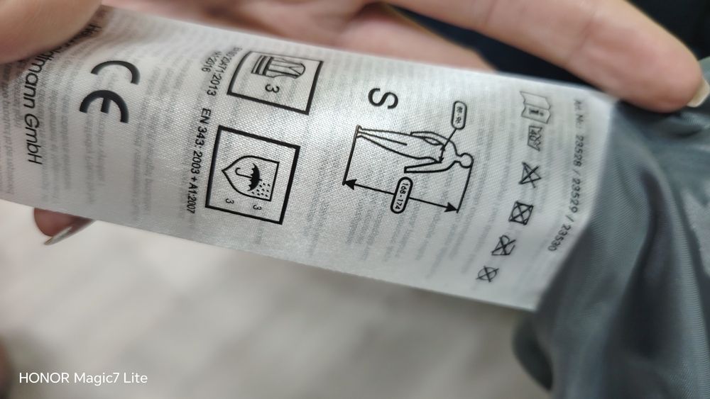 Geacă profesională cu benzi reflectorizante mărimea S