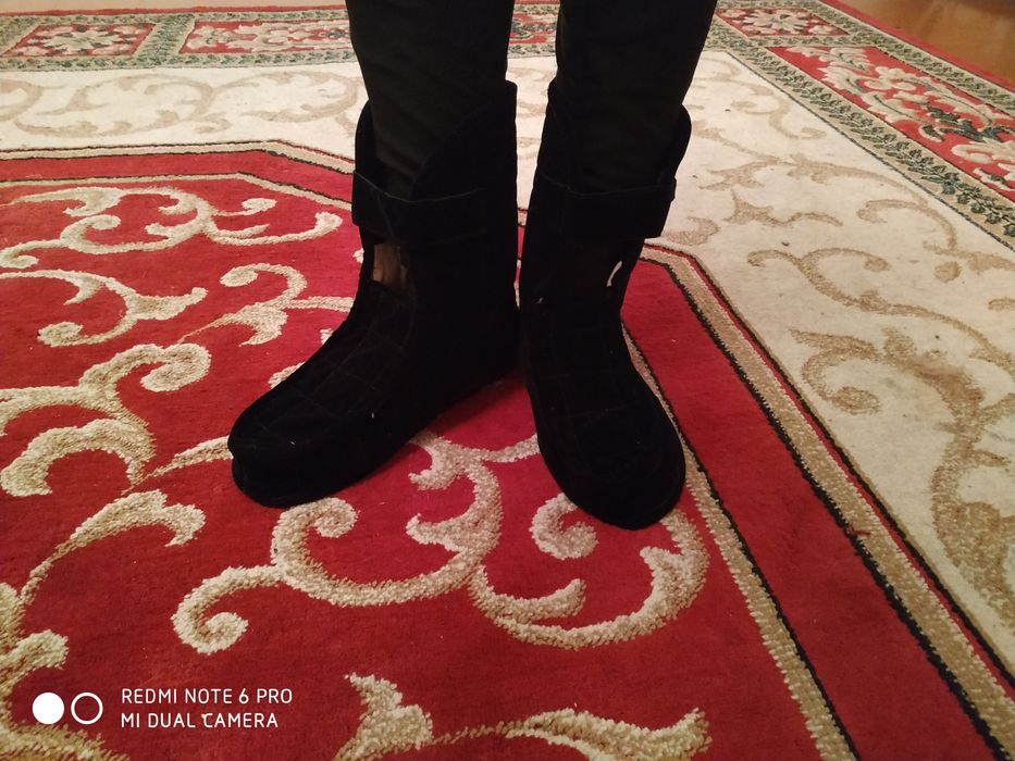 Тапочки из верблюей шерсти