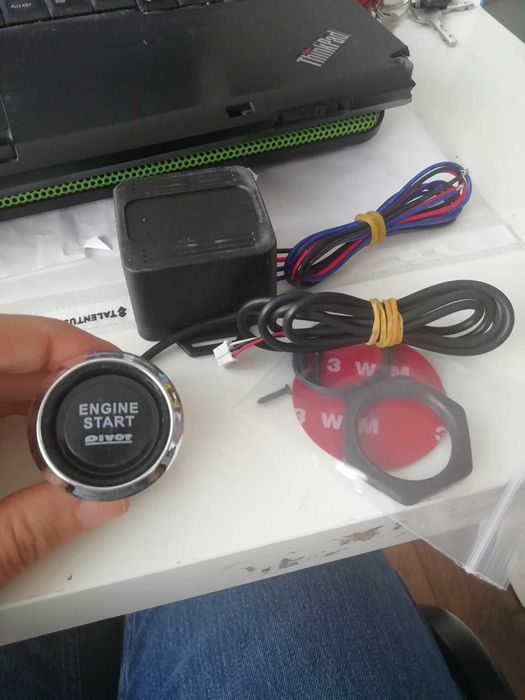 Универсален модул за стартиране на автомобил с бутон Start-Stop