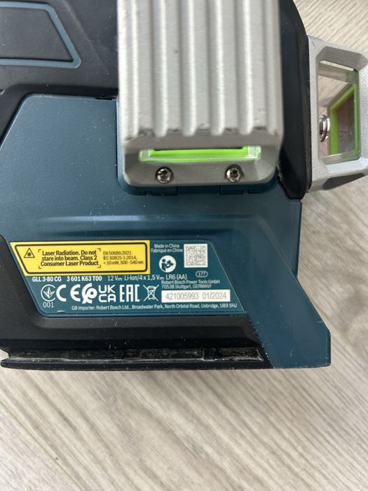 Bosch GLL 3-80 CG laser 3 pante