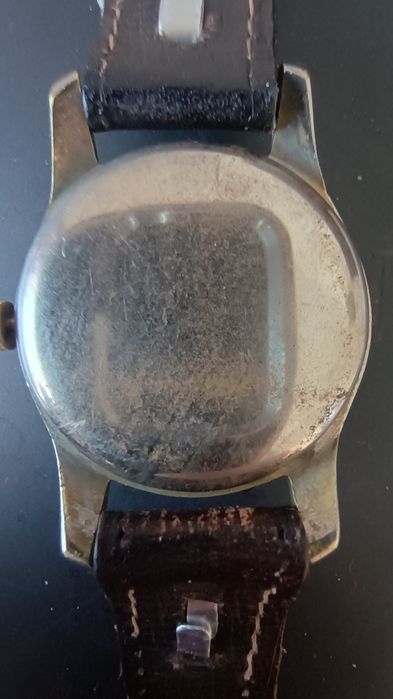 Ceas de mână Vintage / Trench Watch (posibil cca. 1910-1920) - Cadran Email, Funcțional