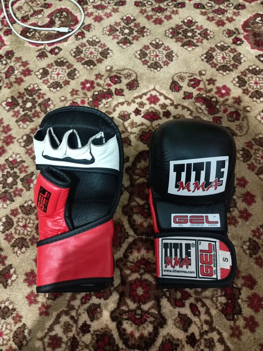 Перчатки TITLE MMA Черепашки