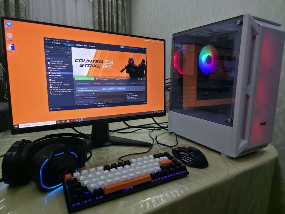 Gaming PC RTX5060 8GB | i5-12400F | 16GB RAM | MSI 25" 300