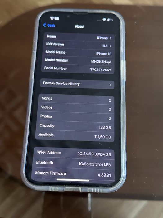 iPhone 13 iOS 18.5